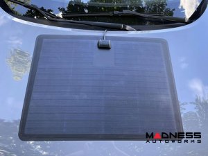 Nissan Rogue Flexible Solar Panel Kit - Complete Kit w/ Waterproof Controller + Hood Decal - 2013+ - 60W